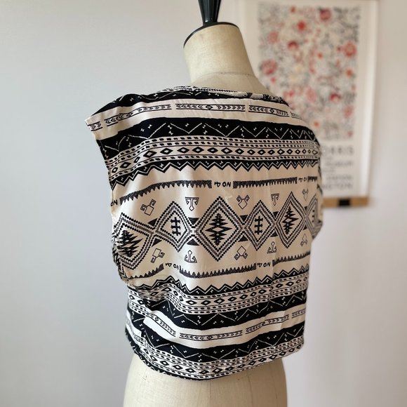 3For$20/NWOT Boxy Crop Top - Mid West - Made in USA - Picture 3 of 6